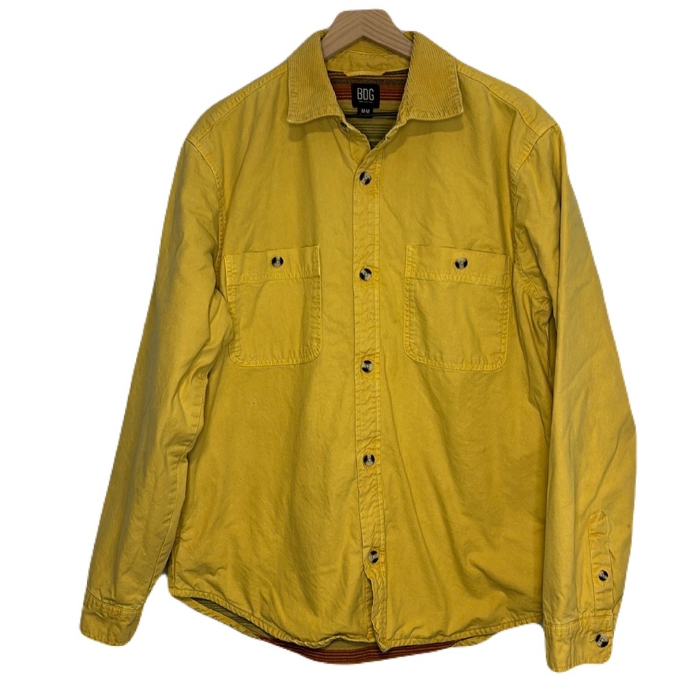 BDG Yellow Shirt Jacket